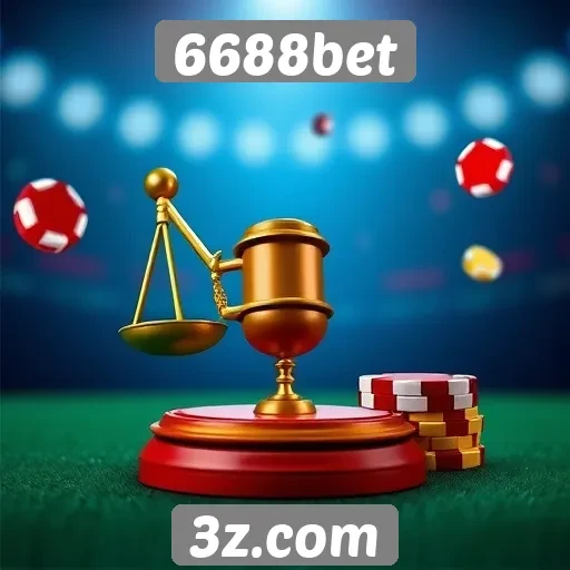 Regulamentação e legalidade do jogo no 6688bet